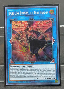 遊戯王 英語版 決闘竜 デュエル・リンク・ドラゴン スーパーレア YCSW