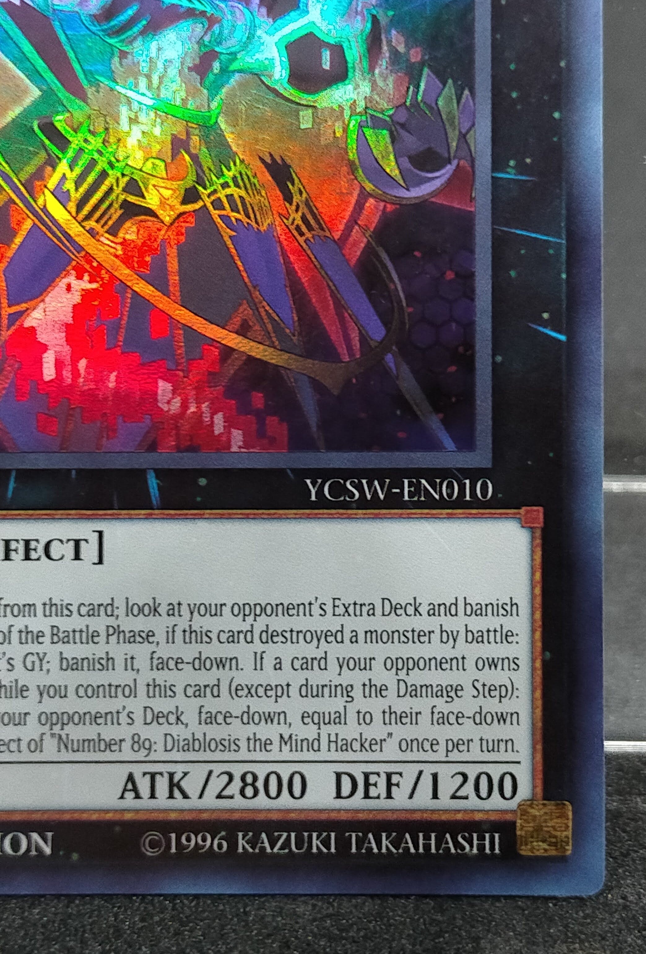Number 89: Diablosis the Mind Hacker (New YCS Prize Card, full