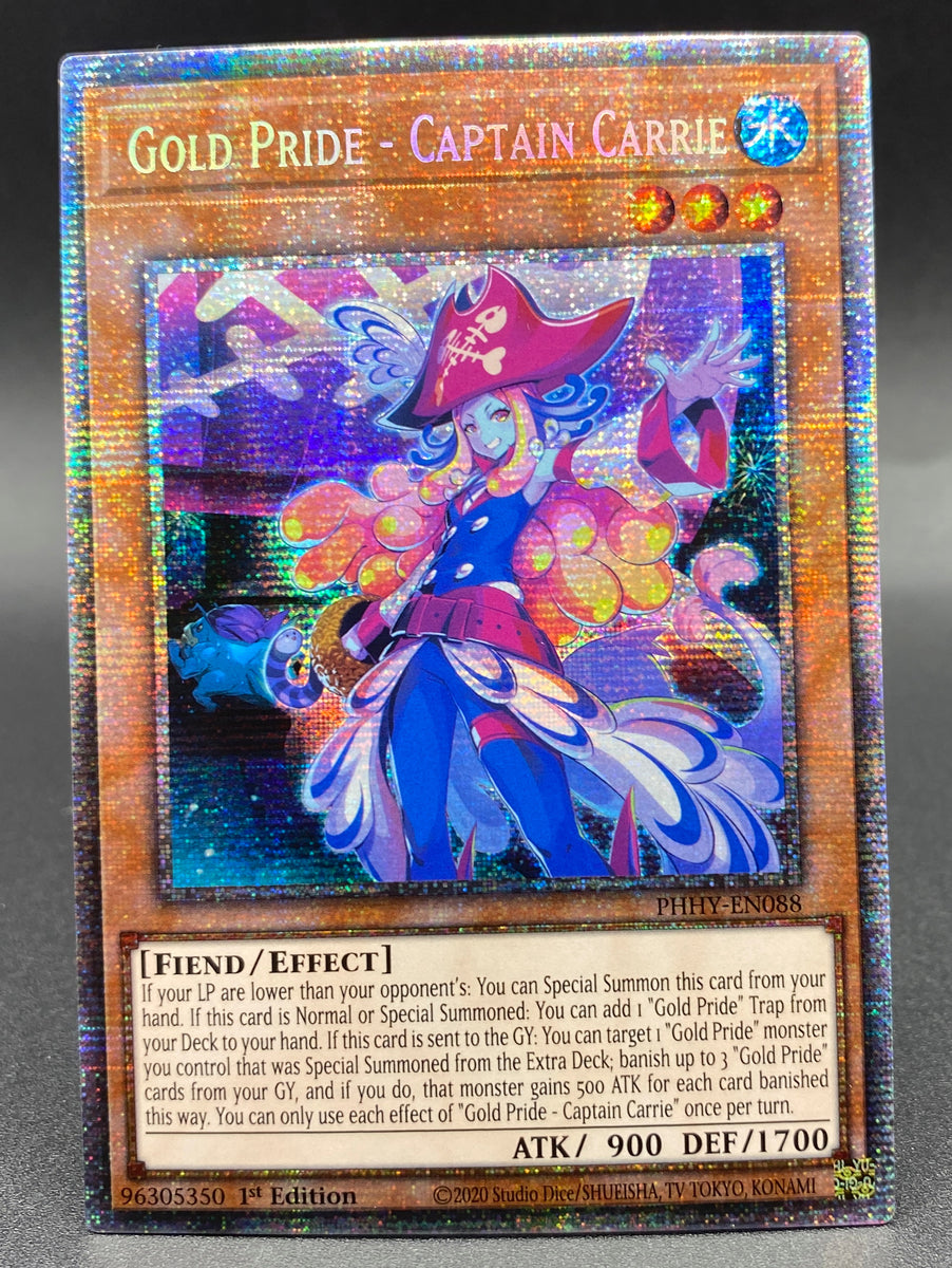 【ARS10】遊戯王 英語版 GP キャプテンキャリー スターライトレア 鑑定品 遊戯王 英語版 Gold Pride - Captain Carrie スターライトレア
