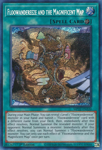遊戯王 英語版 ふわんだりぃずと謎の地図 プリシク MP22 EU版