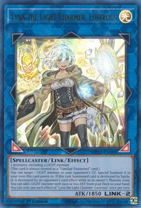 遊戯王 英語版 照耀の光霊使いライナ ウルトラレア MP22 EU版