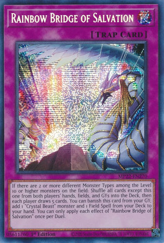遊戯王 英語版 救いの架け橋 プリシク MP22 EU版