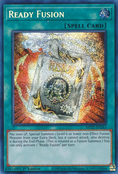 遊戯王 英語版 簡素融合 プリシク MP22 EU版